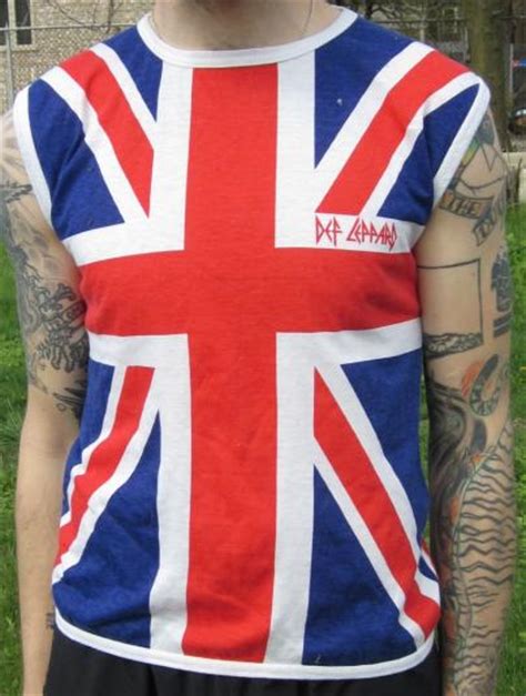 Rock in Style with Def Leppard Union Jack Shirt